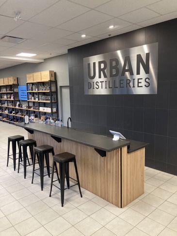 Urban Distilleries Counters Large